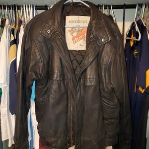 Mens Midwest Leather Coat